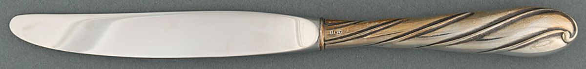 Torchon (Silverplate, 1989) Modern Hollow Knife by Buccellati-1