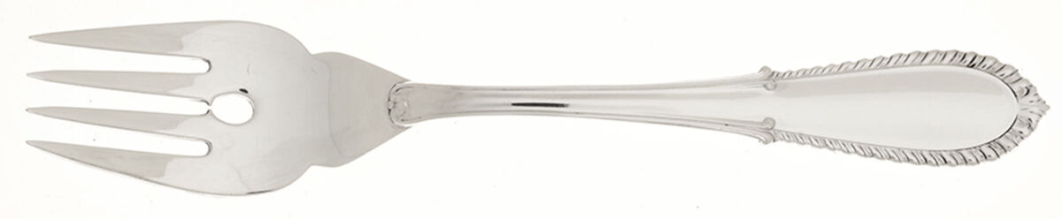 Villa D'Este (Sterling) Individual Solid Fish Fork by Buccellati-1