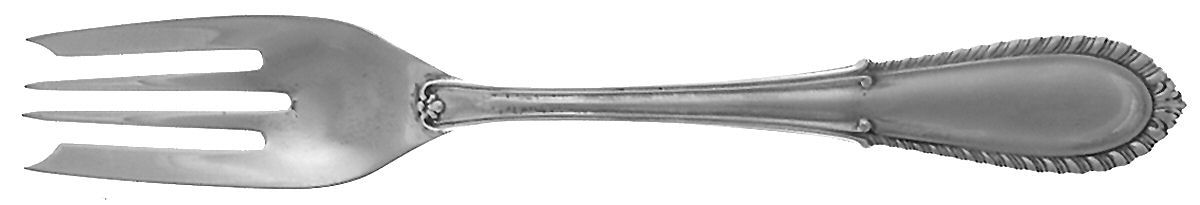 Villa D'Este (Sterling) Individual Salad Fork by Buccellati-1