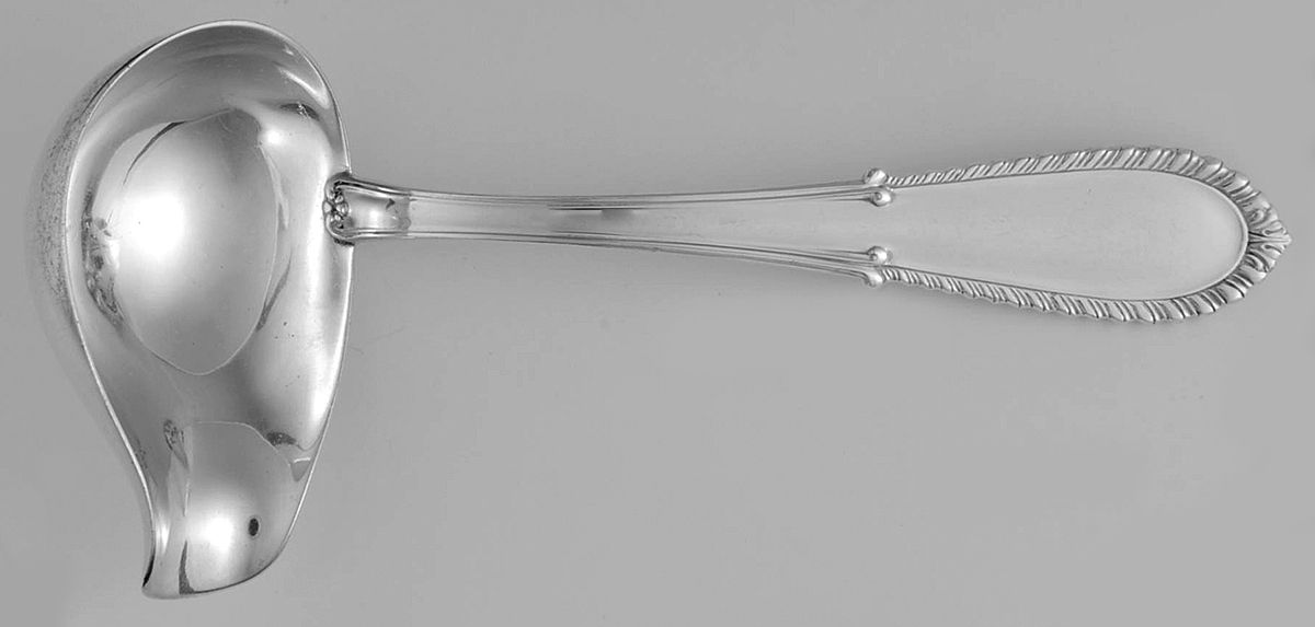 Villa D'Este (Sterling) Sauce Ladle, Solid Piece by Buccellati-1