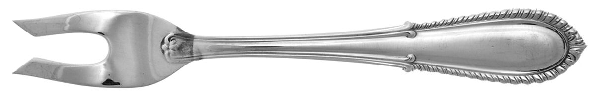 Villa D'Este (Sterling) Cocktail/Seafood Fork by Buccellati-1