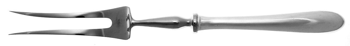 Winterset (Sterling) Large Stainless-Prong Roast Carving Fork by Buccellati-1