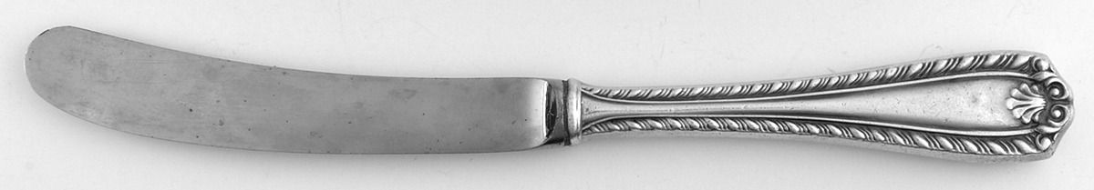 Avalon (Sterling) Butter Spreader Hollow Hdl-Paddle/Stainless Blade by Birks Silver-1