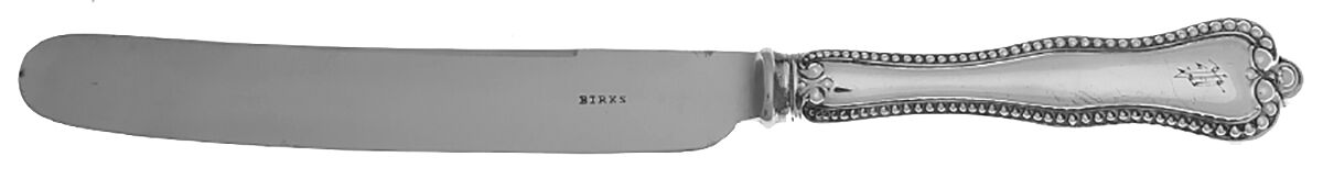 Bead (Sterling) Old French Hollow Knife by Birks Silver-1