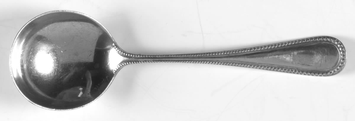 Bead (Sterling) Round Bowl Soup Spoon (Bouillon) by Birks Silver-1