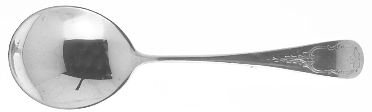 Brentwood (Sterling) Round Bowl Soup Spoon (Cream Soup) by Birks Silver-1