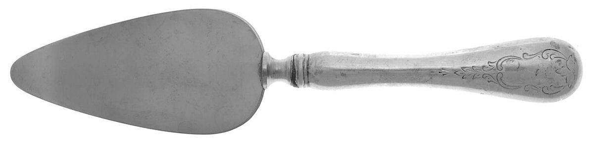 Brentwood (Sterling) Cheese Server with Stainless Blade by Birks Silver-1