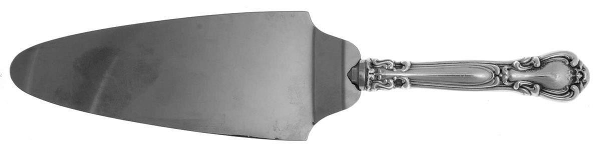 Chantilly (Sterling, No Monograms) Pie & Cake Server with Stainless Blade by Birks Silver-1
