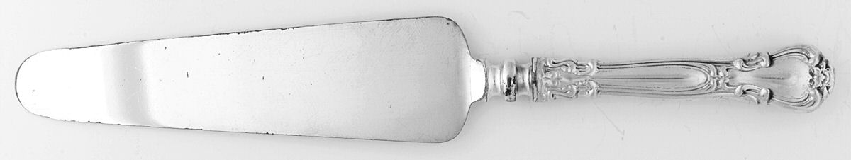 Chantilly (Sterling, No Monograms) Cake Knife with Silverplate Blade by Birks Silver-1
