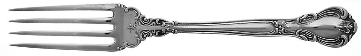 Chantilly (Sterling, No Monograms) Fork by Birks Silver-1