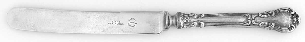 Chantilly (Sterling, No Monograms) Old French Hollow Knife with Bolster by Birks Silver-1