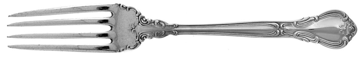 Chantilly (Sterling, No Monograms) Fork by Birks Silver-1