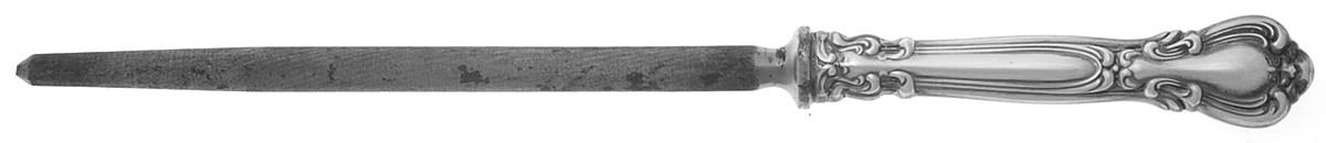 Chantilly (Sterling, No Monograms) Small Steel Rod Sharpener Knife by Birks Silver-1