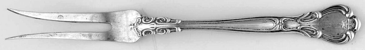 Chantilly (Sterling, No Monograms) Lemon Fork by Birks Silver-1
