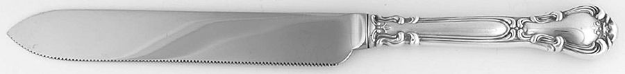 Chantilly (Sterling, No Monograms) Cake Knife with Stainless Blade by Birks Silver-1