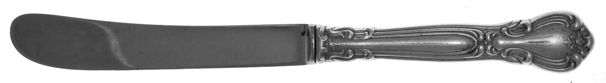 Chantilly (Sterling, No Monograms) Dessert/Tea Knife with Stainless Blade by Birks Silver-1