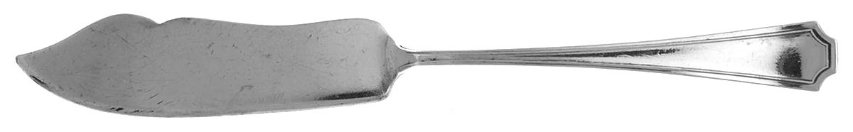 Devonshire (Sterling) Flat Handle Master Butter Knife by Birks Silver-1