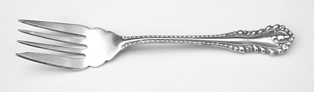 Gadroon (Sterling, No Monograms) Individual Salad Fork by Birks Silver-1