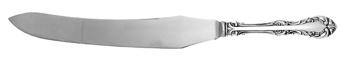 Laurentian (Sterling) Large Stainless Blade Roast Carving Knife by Birks Silver-1