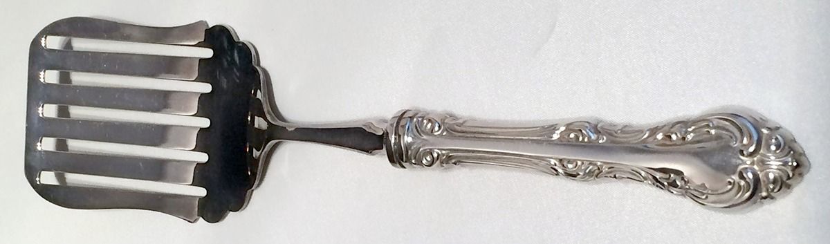 Laurentian (Sterling) Hollow Handle Toast Server by Birks Silver-1
