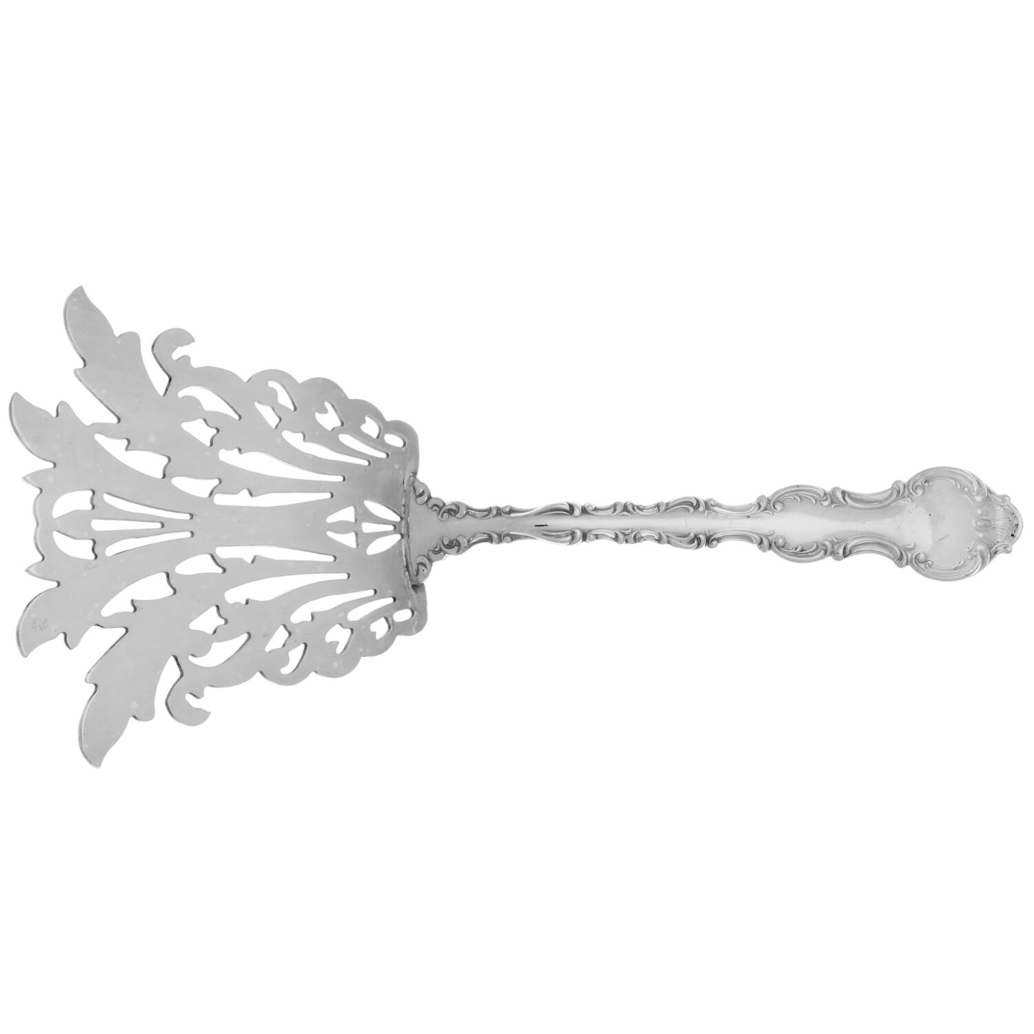 Louis De France (Silverplate) Asparagus Serving Fork Solid Silverplate HC by Birks Silver-1