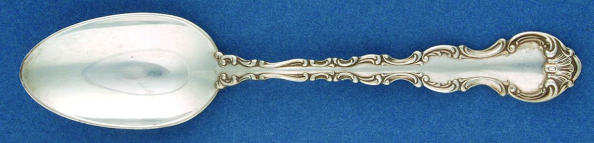 Louis De France (Silverplate) Place/Oval Soup Spoon by Birks Silver-1