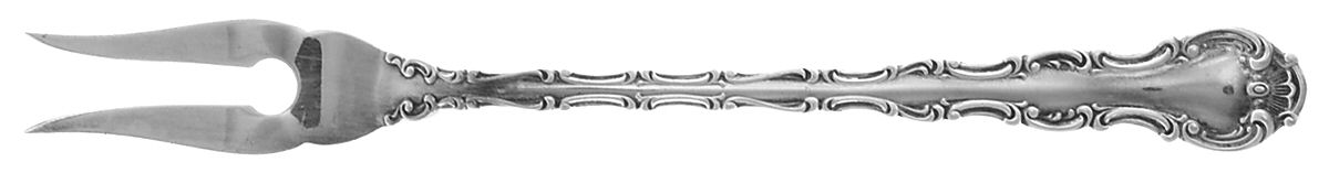 Louis De France (Silverplate) Short Handle Pickle/Olive Fork by Birks Silver-1