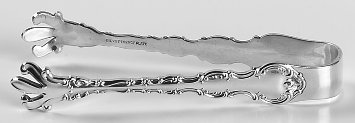 Louis De France (Silverplate) Sugar Tongs by Birks Silver-1