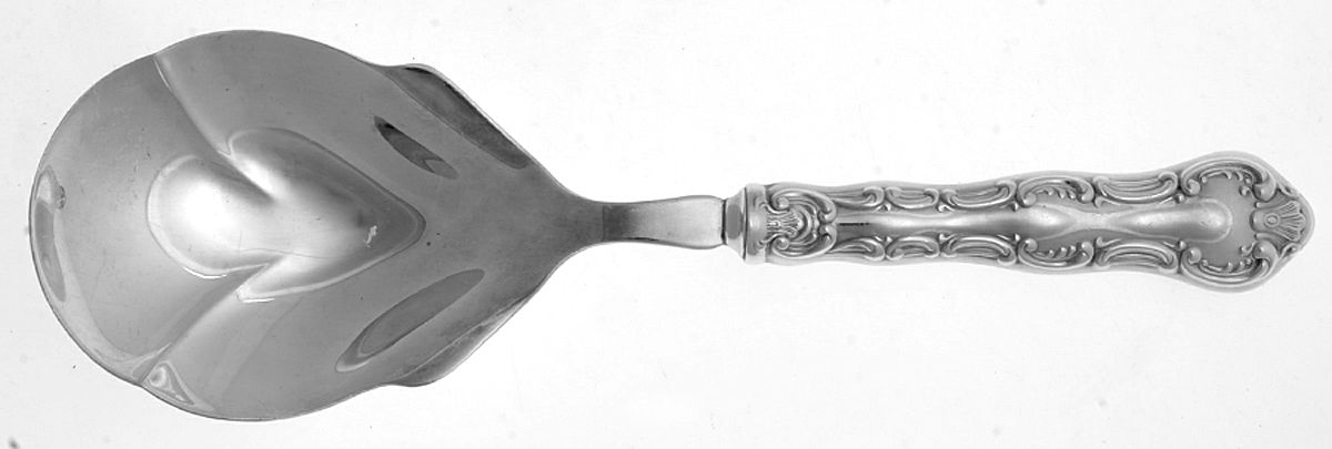 Louis De France (Silverplate) Hollow Handle Berry/Casserole Spoon by Birks Silver-1