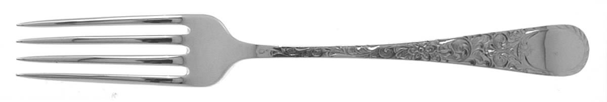 London Engraved (Sterling, 1914, No Monograms) Fork by Birks Silver-1