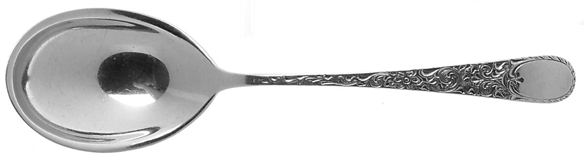 London Engraved (Sterling, 1914, No Monograms) Sugar Spoon by Birks Silver-1