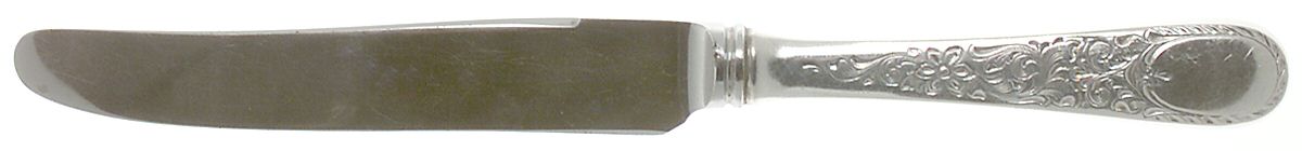 London Engraved (Sterling, 1914, No Monograms) New French Hollow Knife with Bolster by Birks Silver-1
