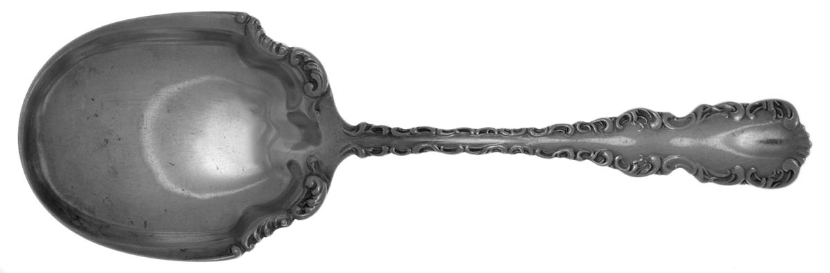 Louis XV (Sterling, 1914) Small Solid Berry/Casserole Spoon by Birks Silver-1