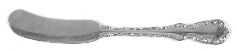 Louis XV (Sterling, 1914) Flat Handle Butter Spreader by Birks Silver-1