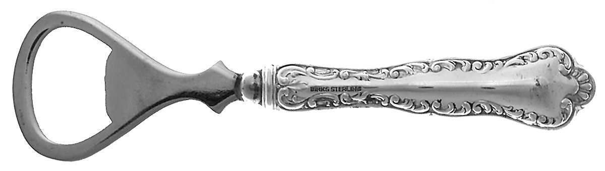 Louis XV (Sterling, 1914) Bottle Opener with Stainless Bowl by Birks Silver-1