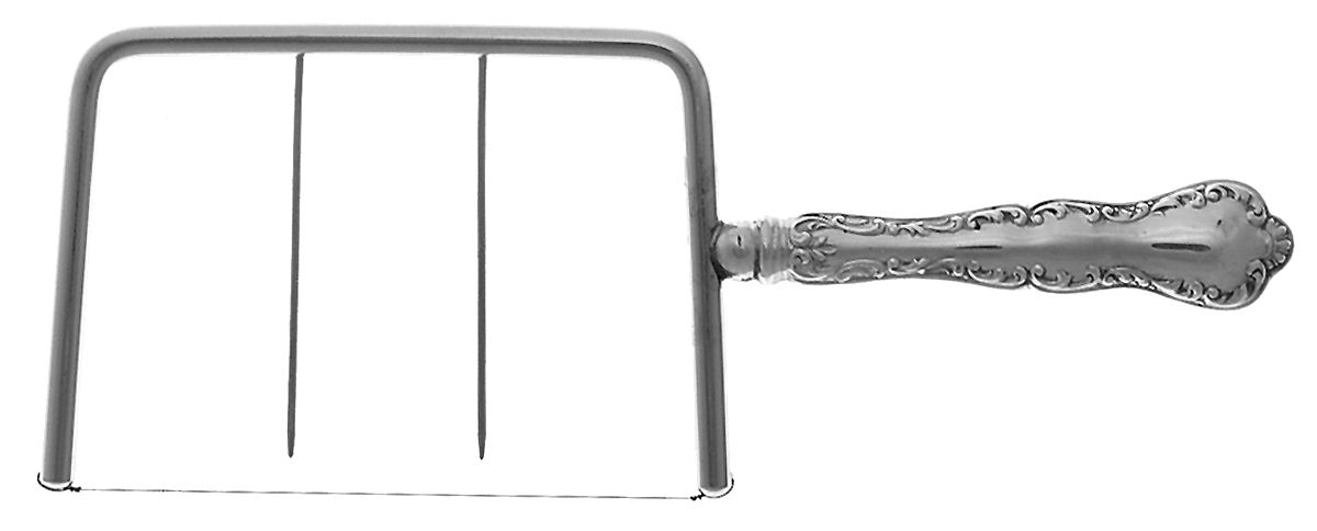 Louis XV (Sterling, 1914) Wired Cheese Cutter by Birks Silver-1