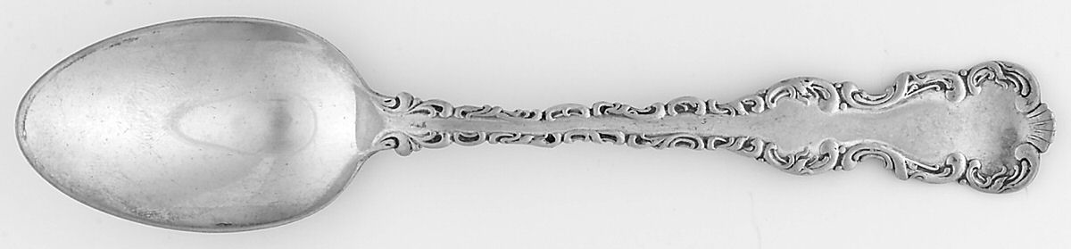 Louis XV (Sterling, 1914) Place/Oval Soup Spoon by Birks Silver-1