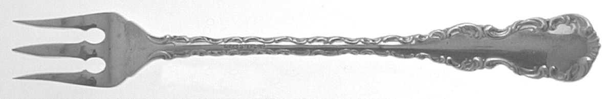 Louis XV (Sterling, 1914) Cocktail/Seafood Fork by Birks Silver-1