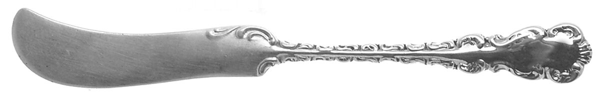 Louis XV (Sterling, 1914) Small Flat Handled Butter Spreader by Birks Silver-1