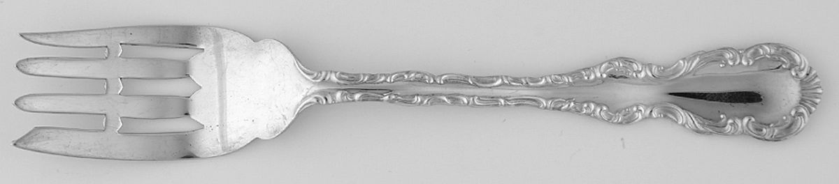 Louis XV (Sterling, 1914) Pastry Fork by Birks Silver-1