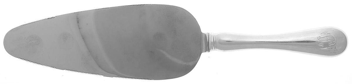 Old English (Sterling) Pie Server with Stainless Blade by Birks Silver-1