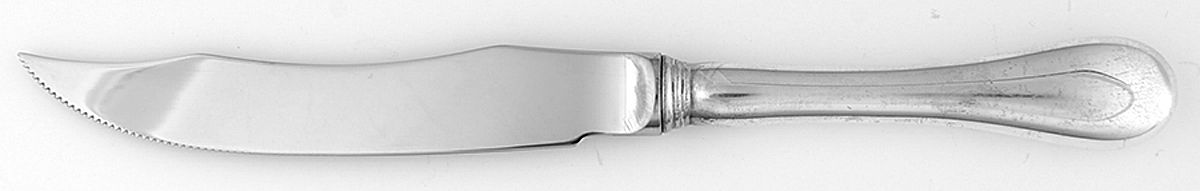 Old English (Sterling) Individual Steak Knife Hollow Handle by Birks Silver-1
