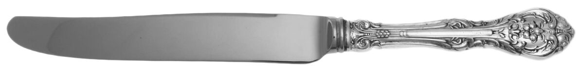 Orleans (Sterling) Monogram New French Hollow Knife by Birks Silver-1