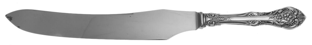 Orleans (Sterling) Large Stainless Blade Roast Carving Knife by Birks Silver-1