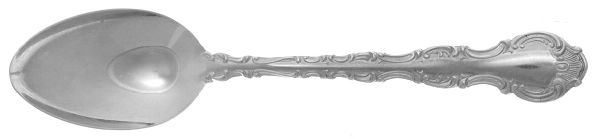 Pompadour (Sterling, 1914, No Monograms) Five O'Clock Teaspoon by Birks Silver-1