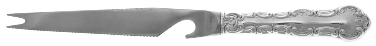 Pompadour (Sterling, 1914, No Monograms) Hollow Handle Bar Knife by Birks Silver-1