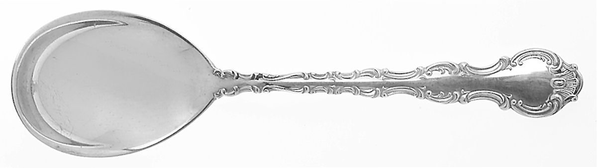 Pompadour (Sterling, 1914, No Monograms) Sugar Spoon by Birks Silver-1