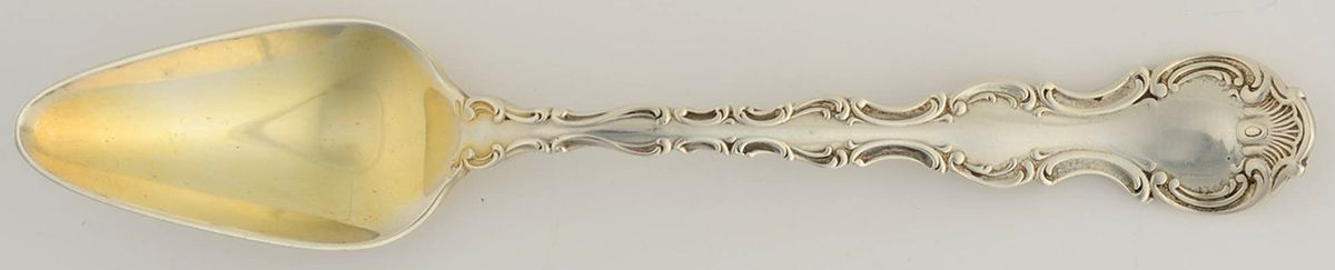 Pompadour (Sterling, 1914, No Monograms) Fruit/Orange Spoon by Birks Silver-1
