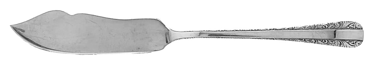 Rose Bower (Sterling, No Monograms) Flat Handle Master Butter Knife by Birks Silver-1