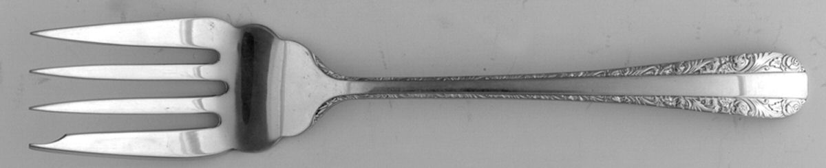 Rose Bower (Sterling, No Monograms) Individual Salad Fork by Birks Silver-1